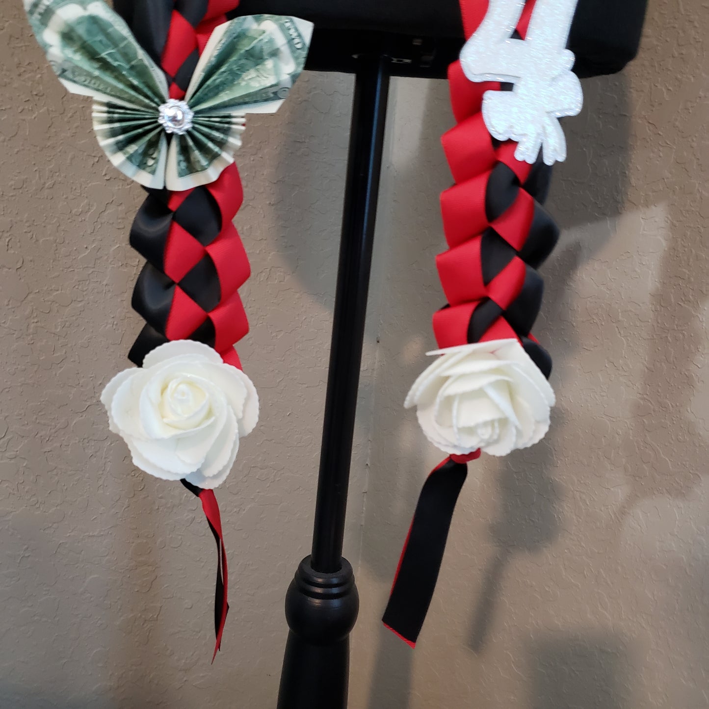 Butterfly money graduation lei