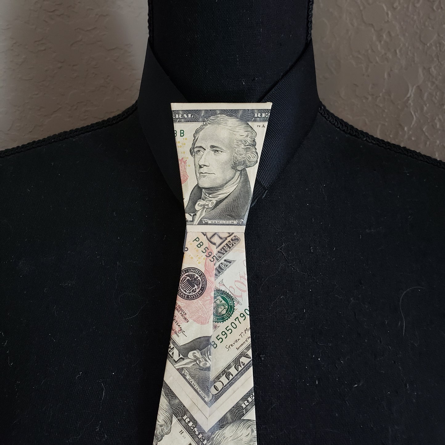 Wearable money tie