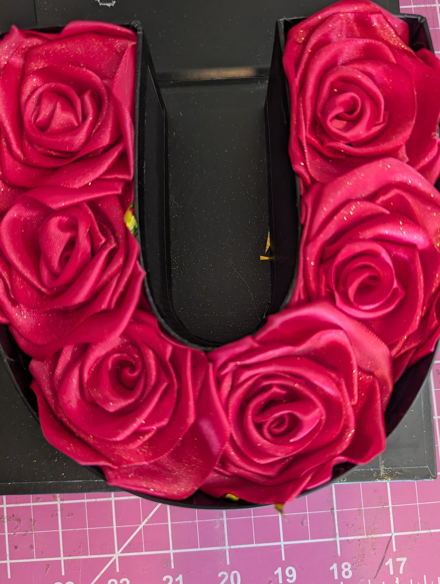 I love you heart eternity rose box