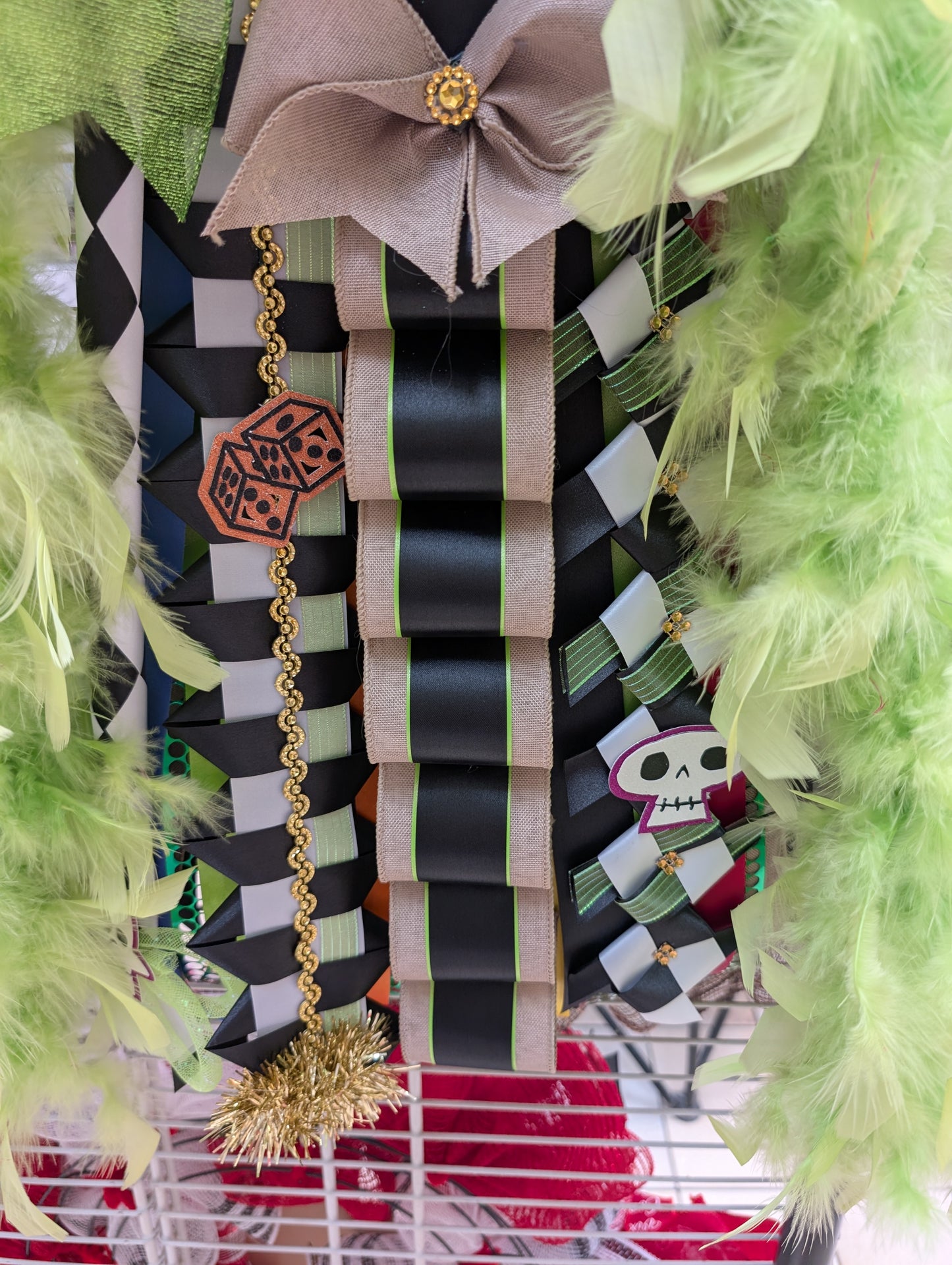 Oggie Boogie themed inspired Homecoming mum. (Premade)