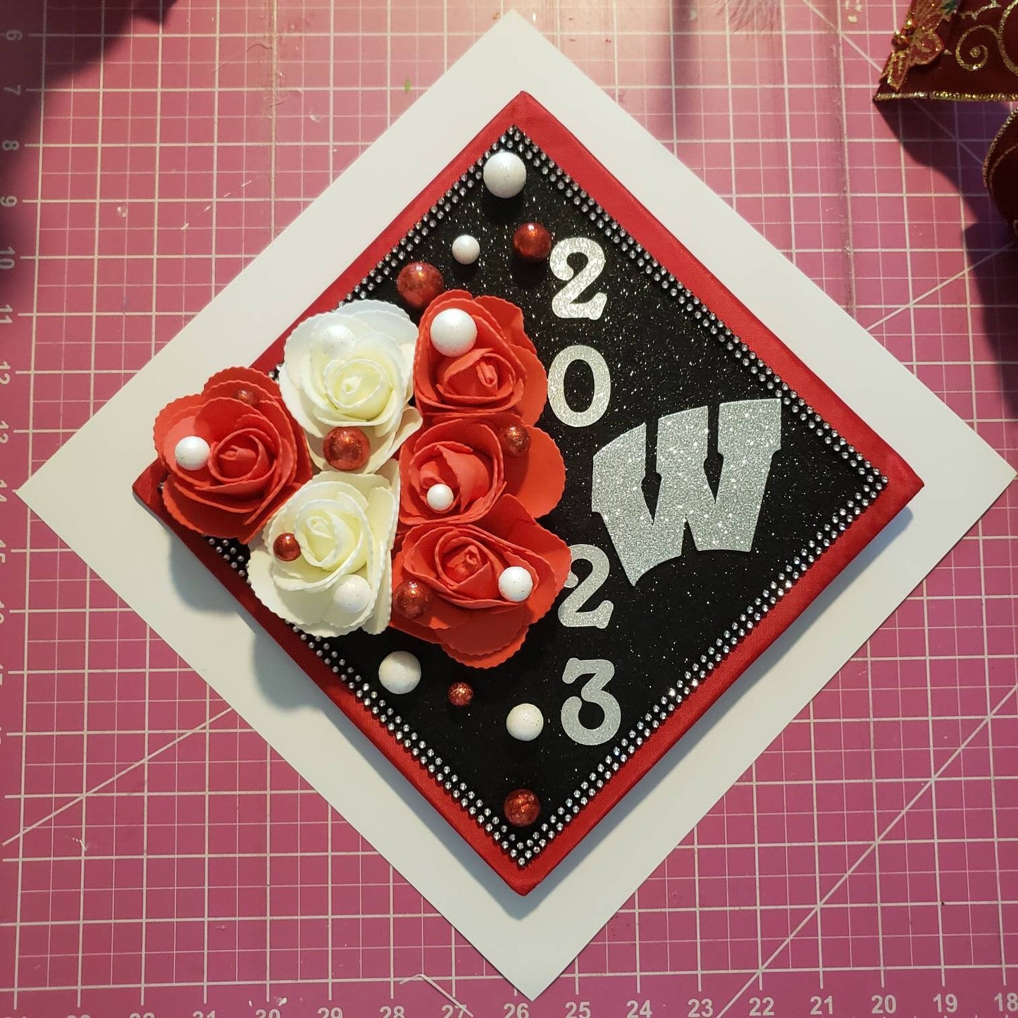 Graduation cap toppers