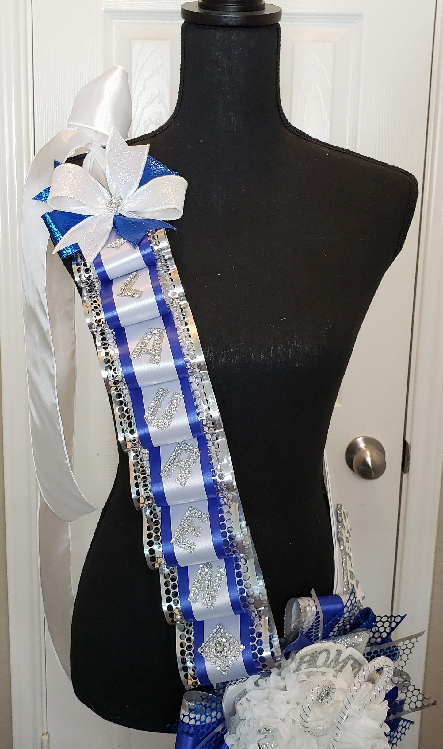 Homecoming mums Sash (Made to order)