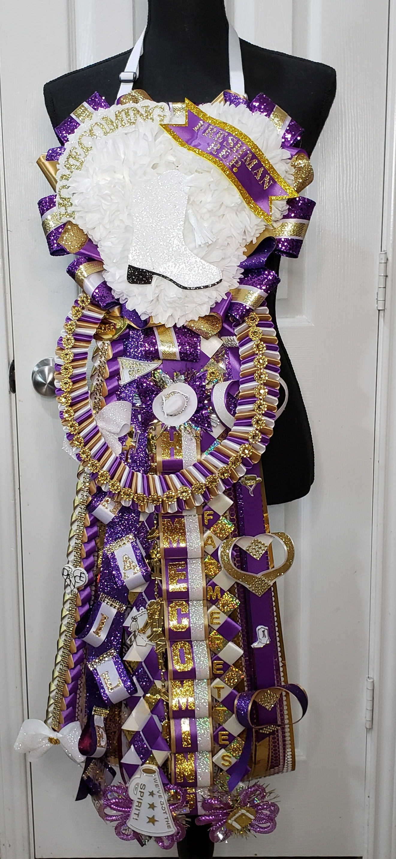 Homecoming mum Triple / Heart Shaped (Made to order)