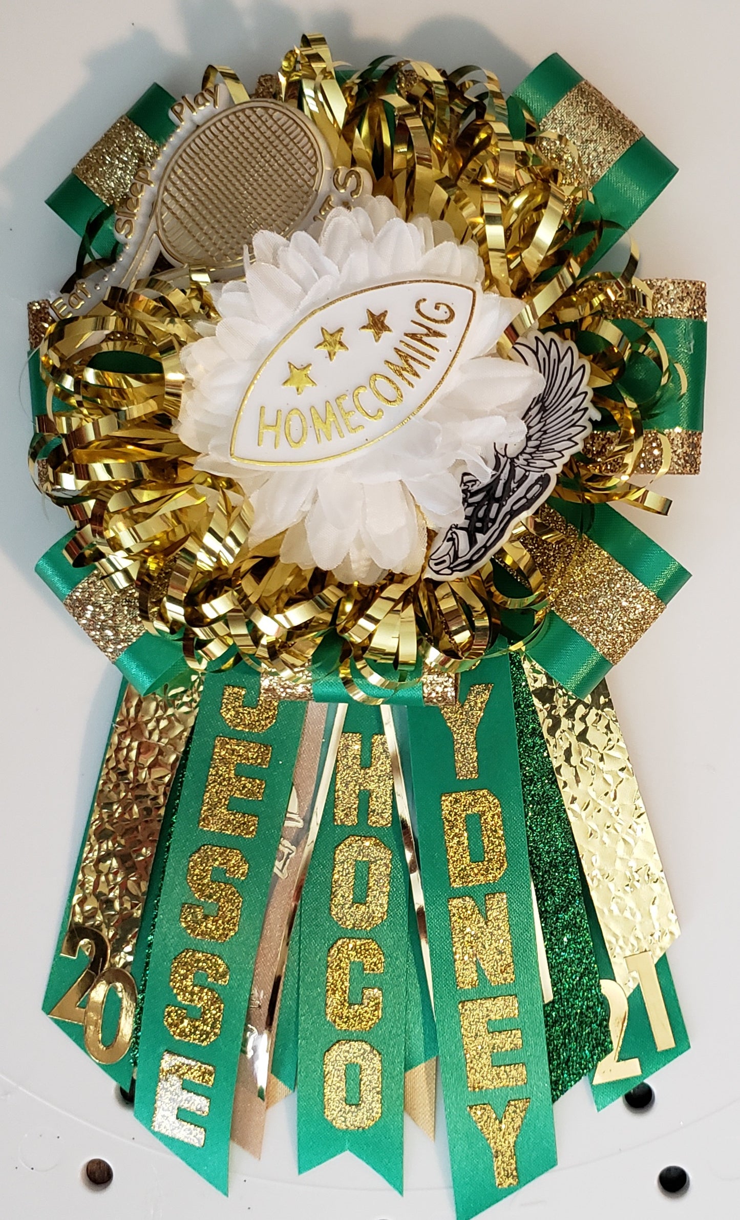 Cup or Wristlet Homecoming mum (Made to order)