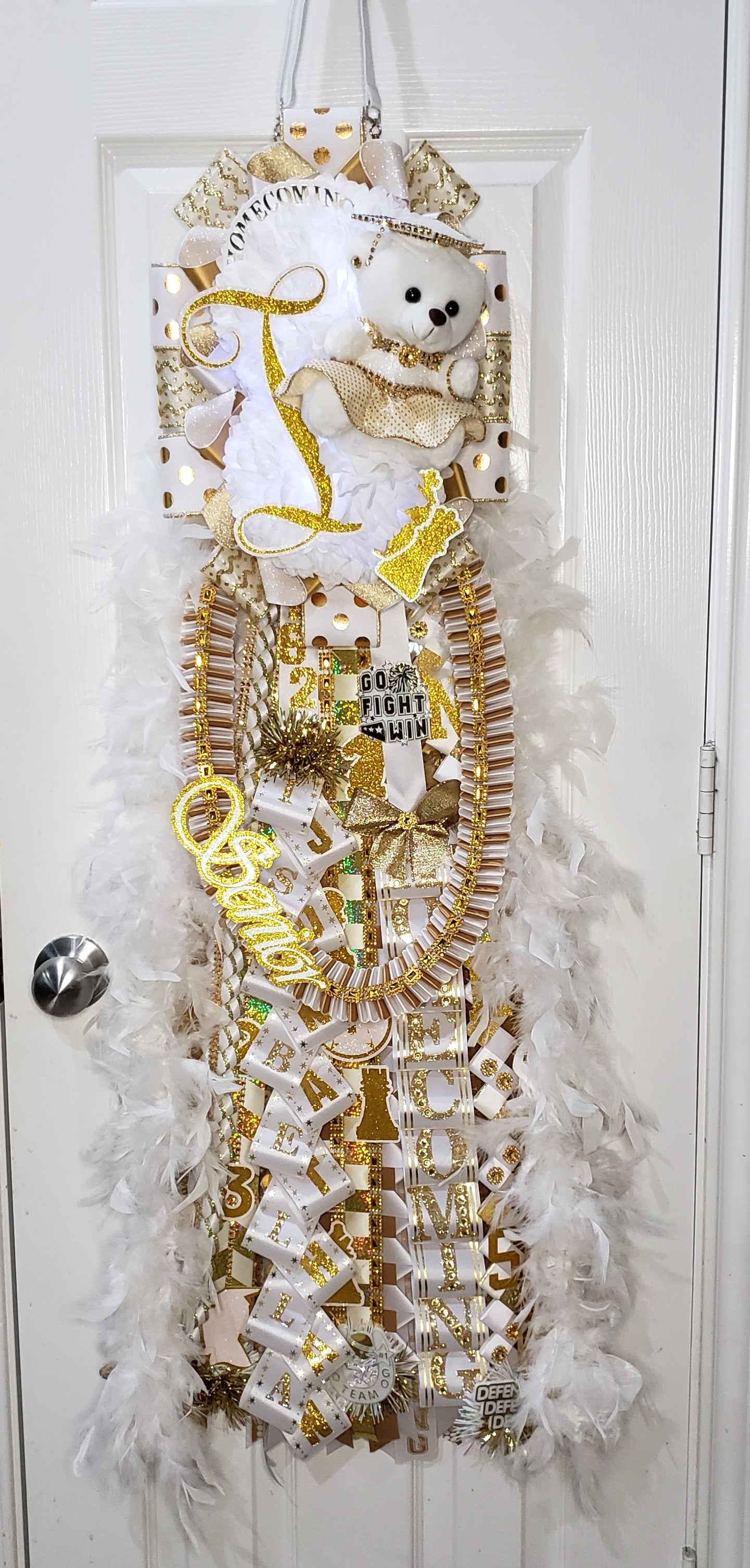 Senior Double Homecoming mum (Made to order)