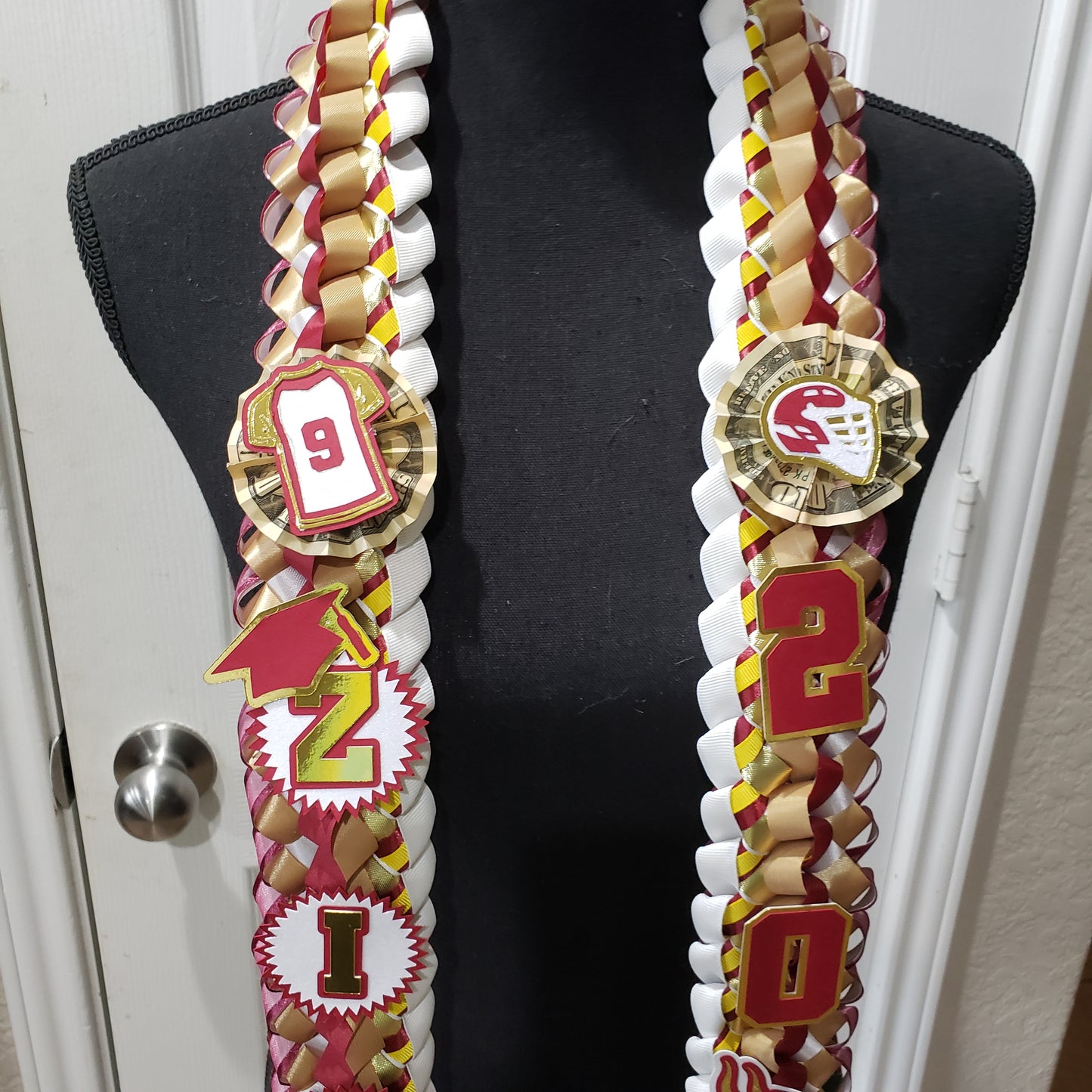 Graduation or Birthday Braided Leis