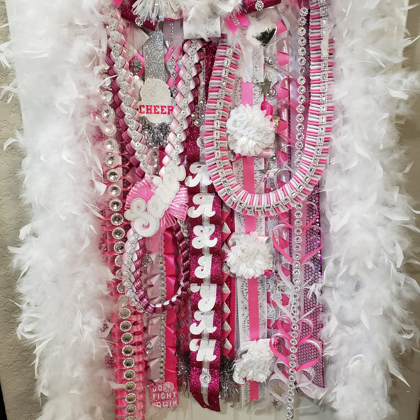 Senior Quad/ Paw print Homecoming mum (Made to order)