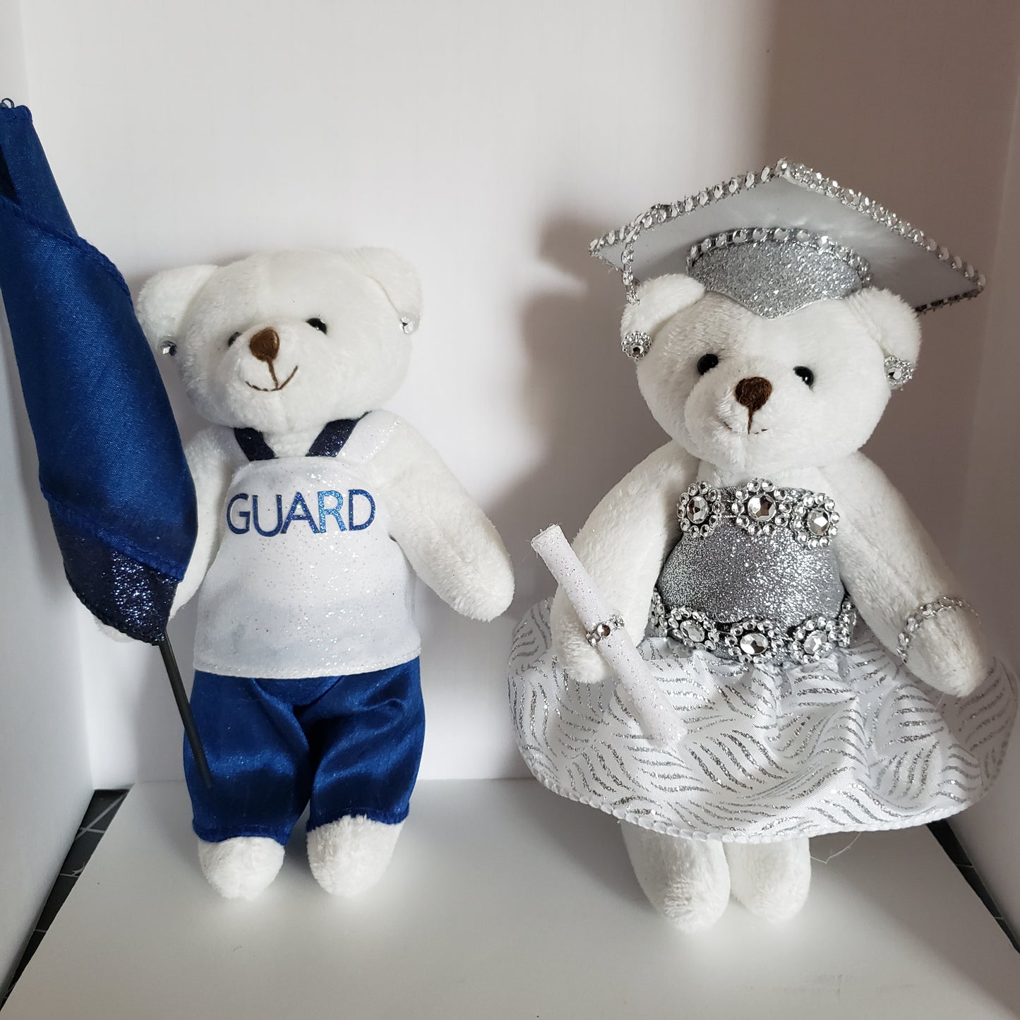 Dressed bears for homecoming mums and Senior gifts