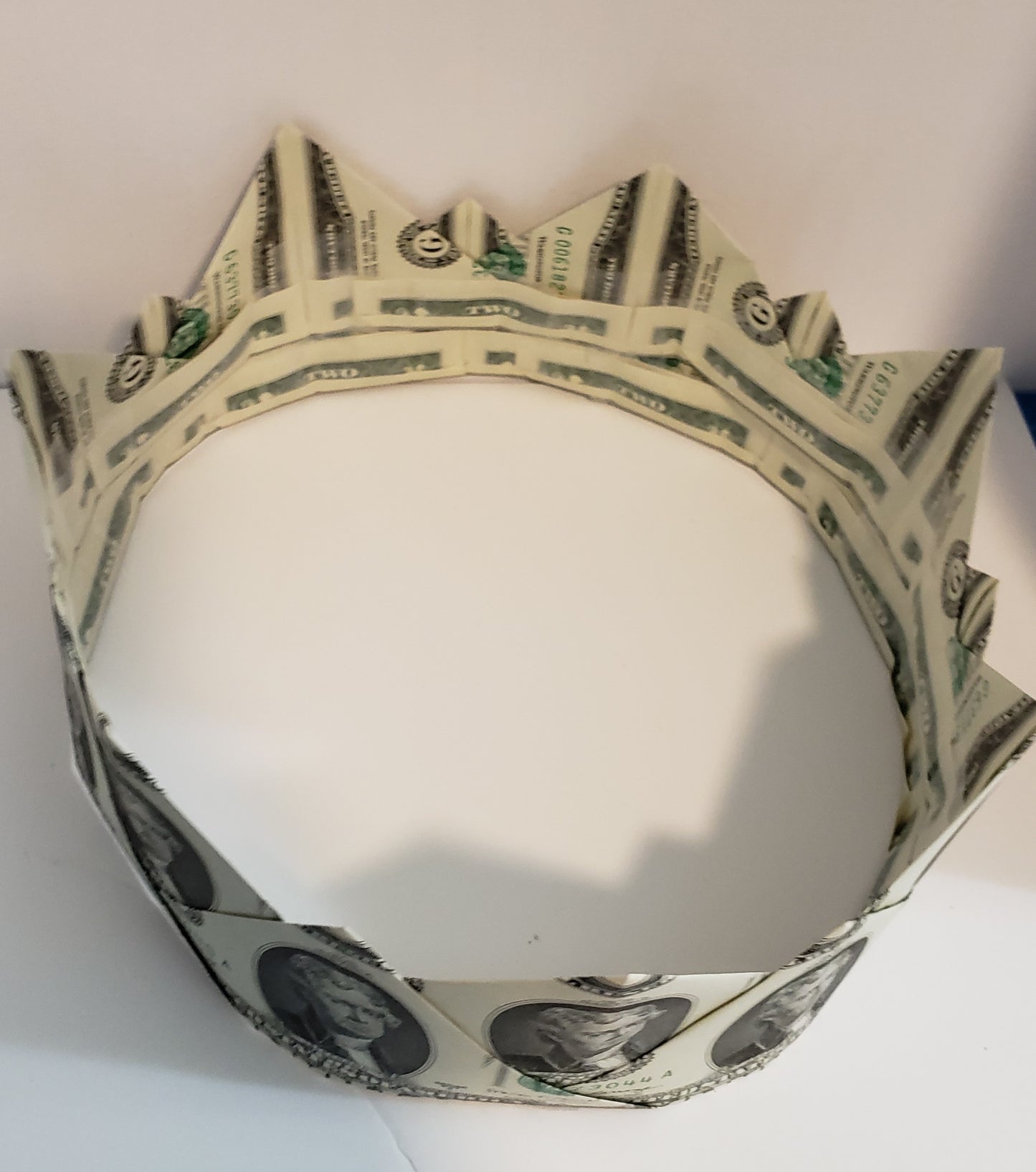 Wearable 2 layer graduation money crown for any ceremony