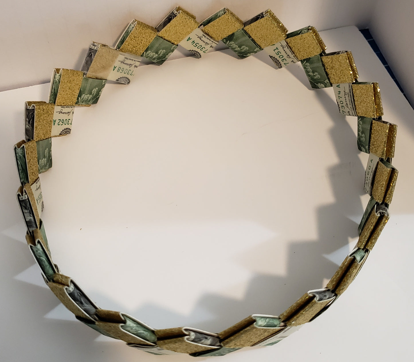 Wearable money graduation crown for any ceremony