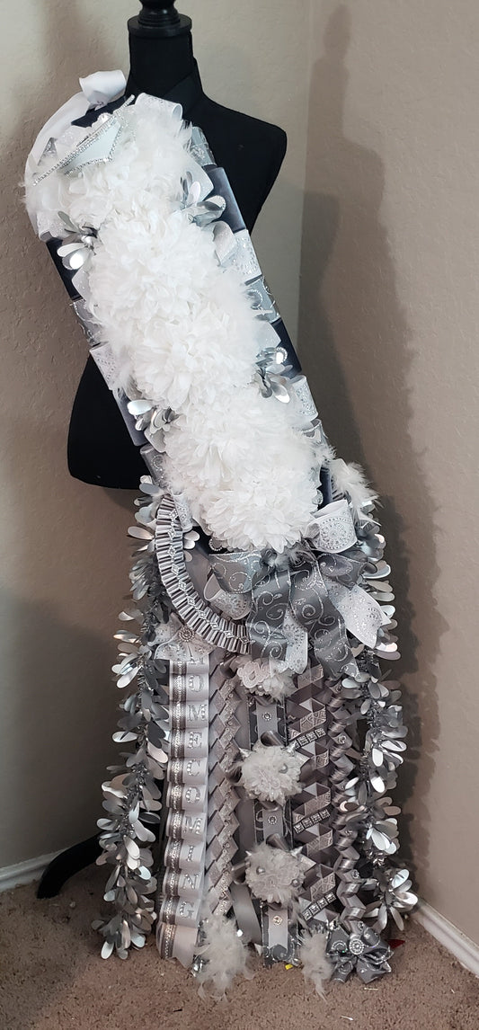 Senior sash Homecoming mum (Made to order)