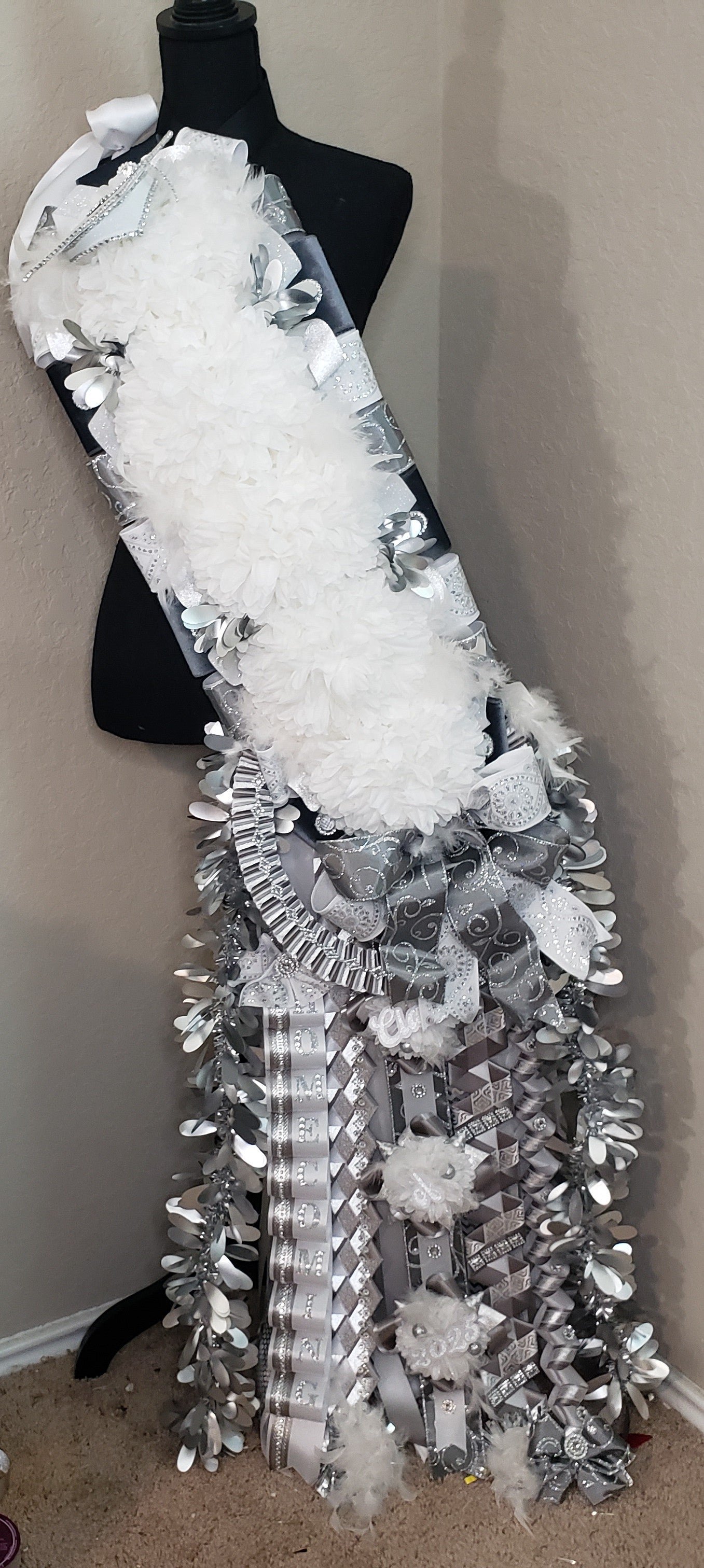 Senior sash Homecoming mum (Made to order)