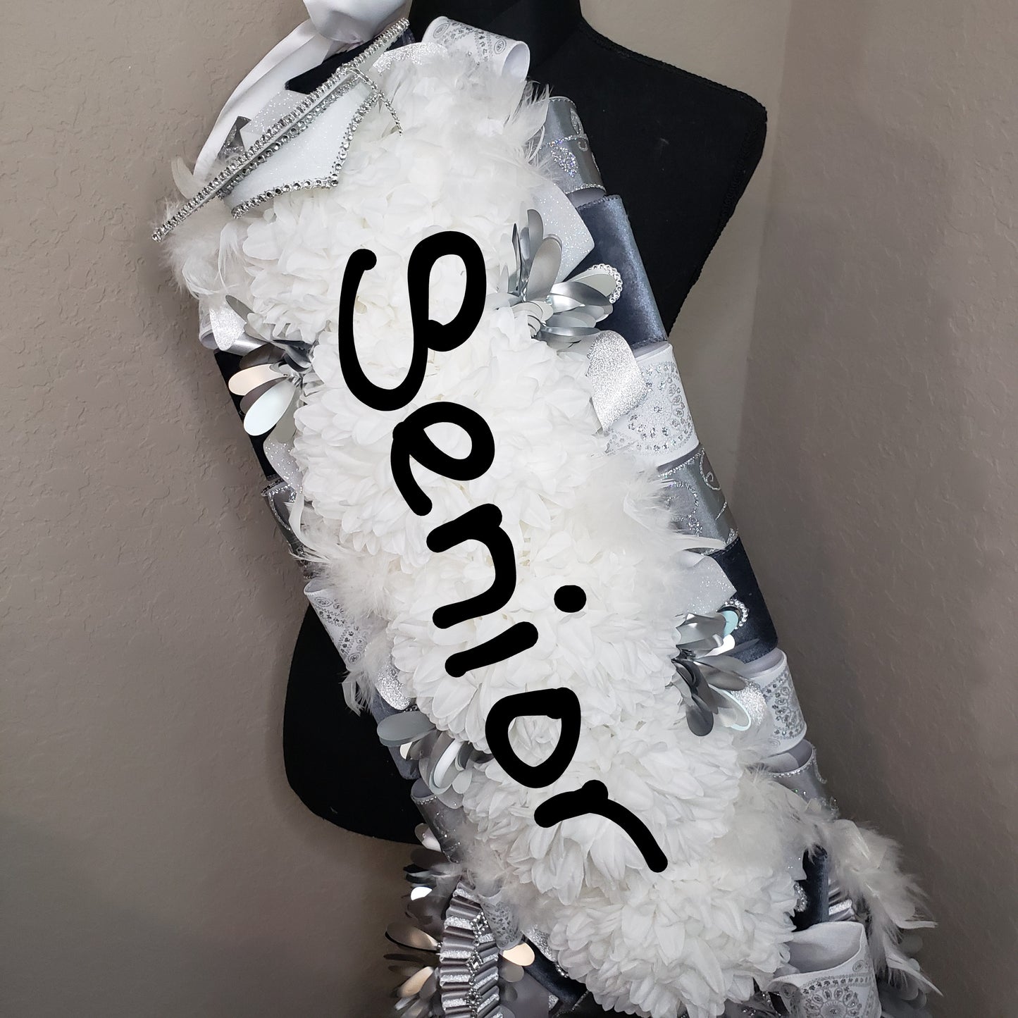 Senior sash Homecoming mum (Made to order)