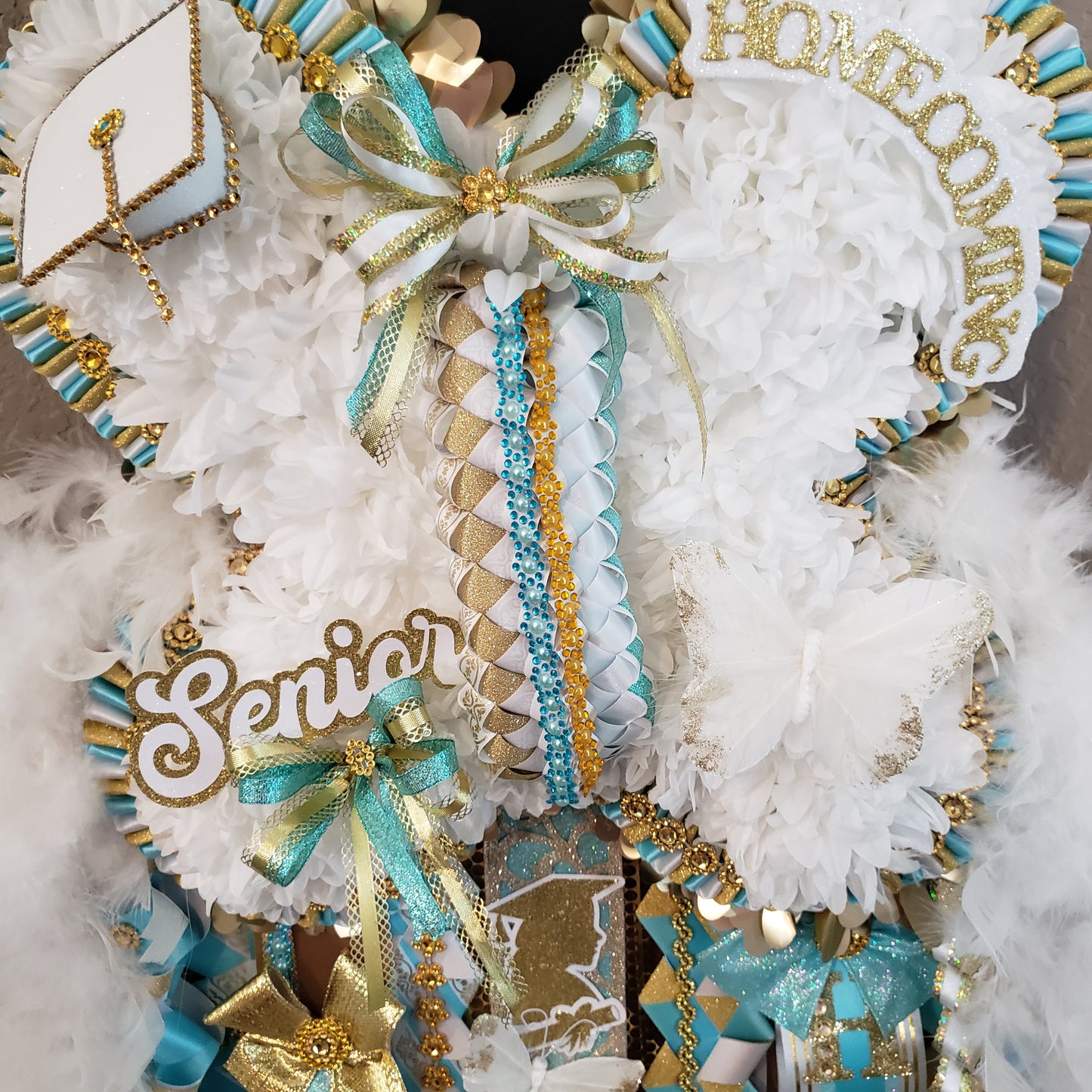 Butterfly Homecoming mum Senior (premade)