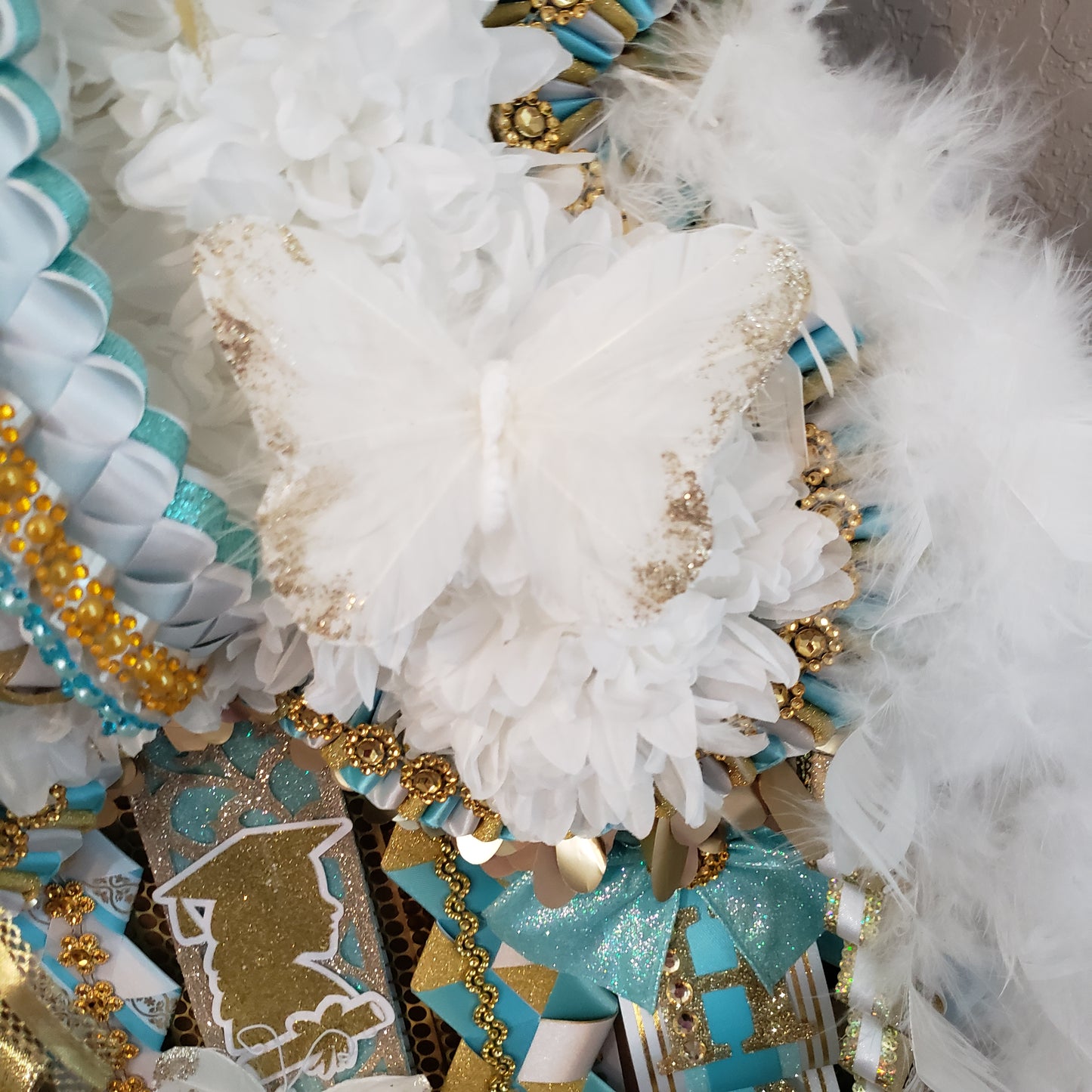 Butterfly Homecoming mum Senior (premade)