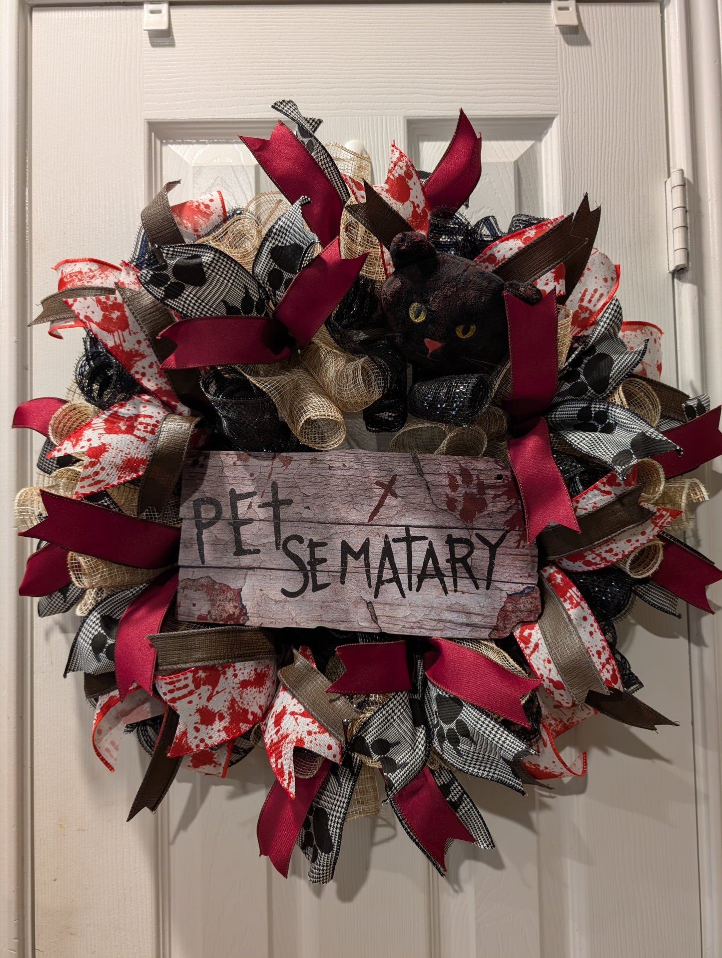 Pet Sematary Halloween  wreath