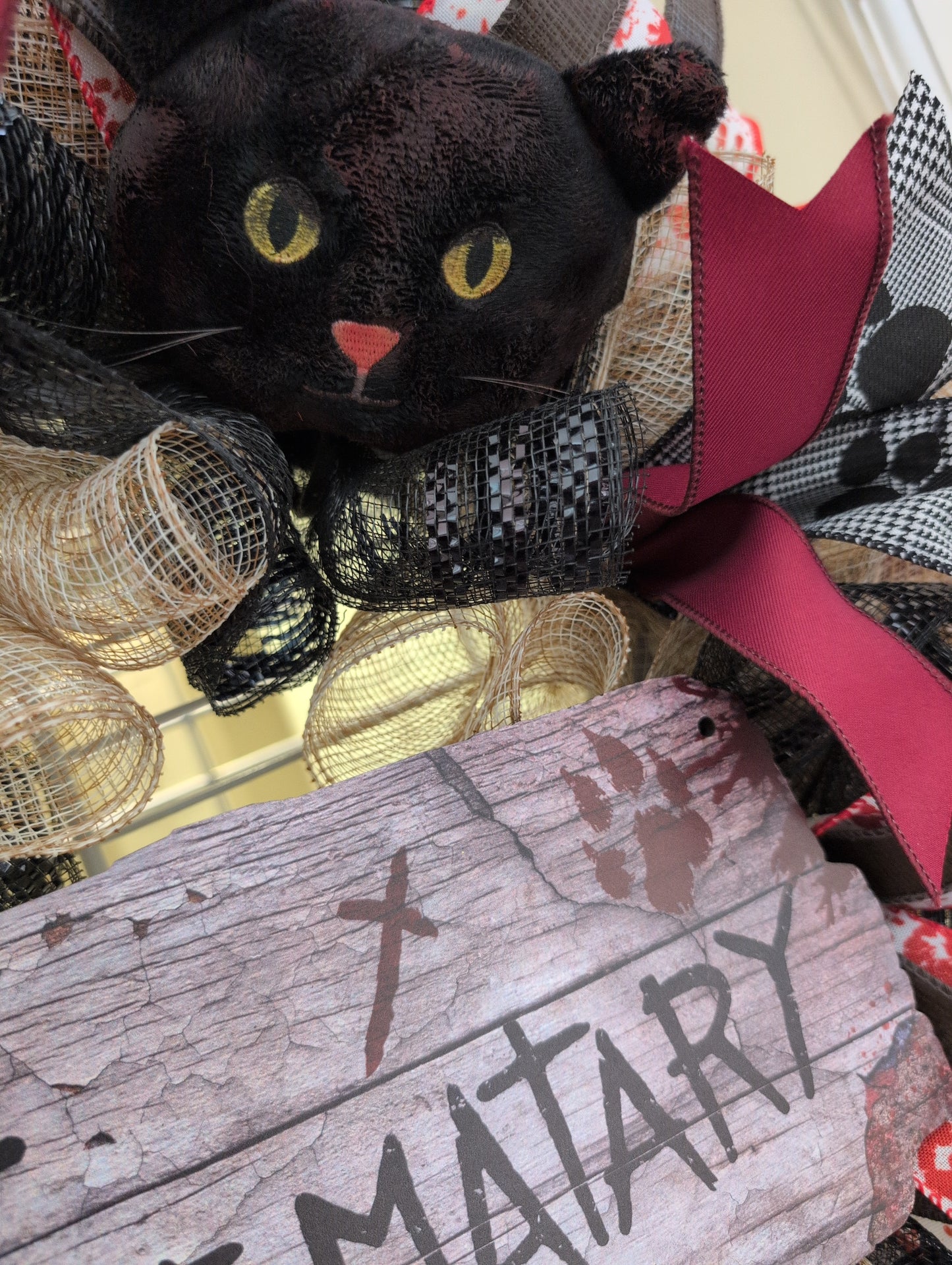 Pet Sematary Halloween  wreath