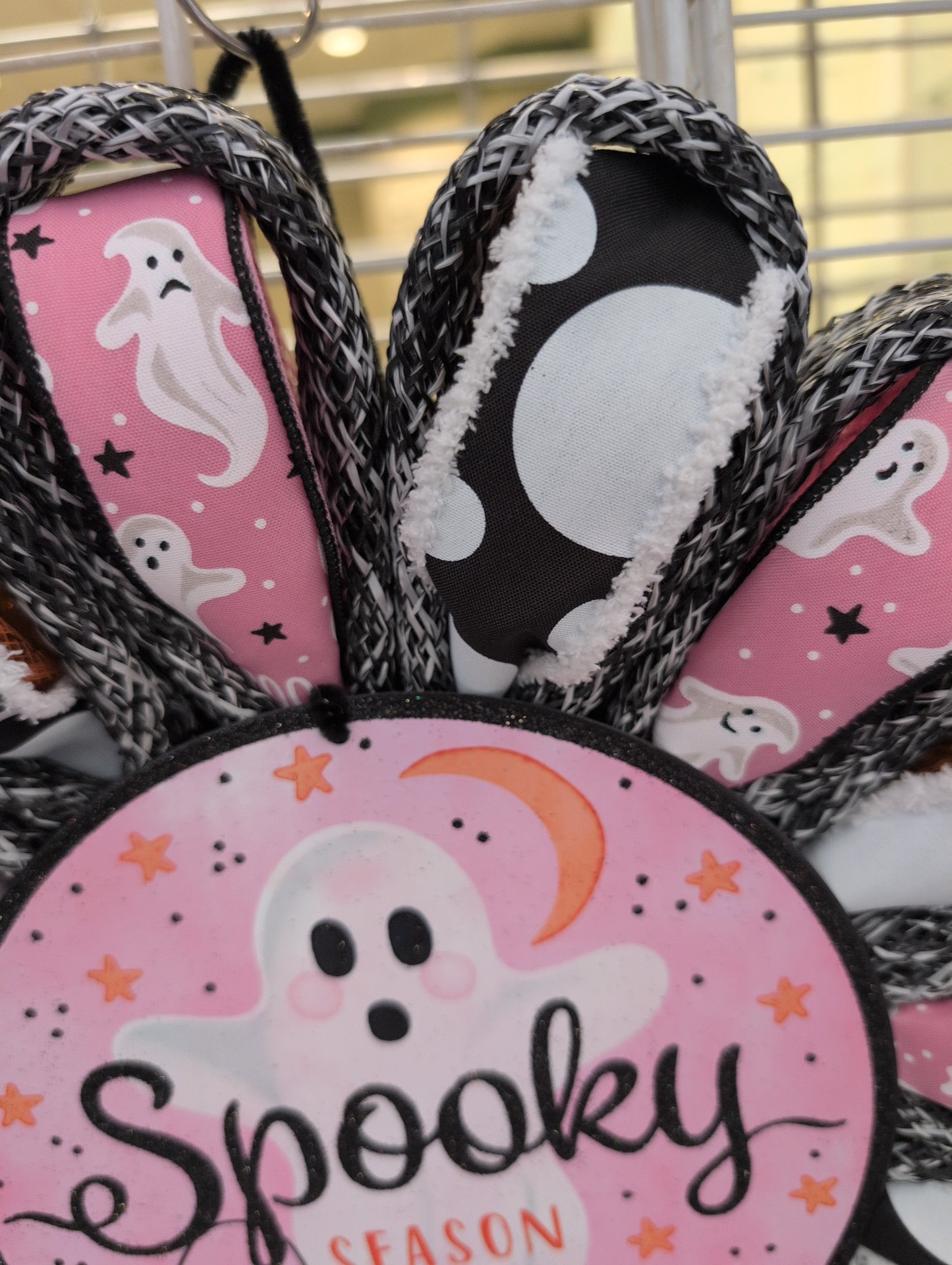 Ghost Halloween, wreath is ready for your door!