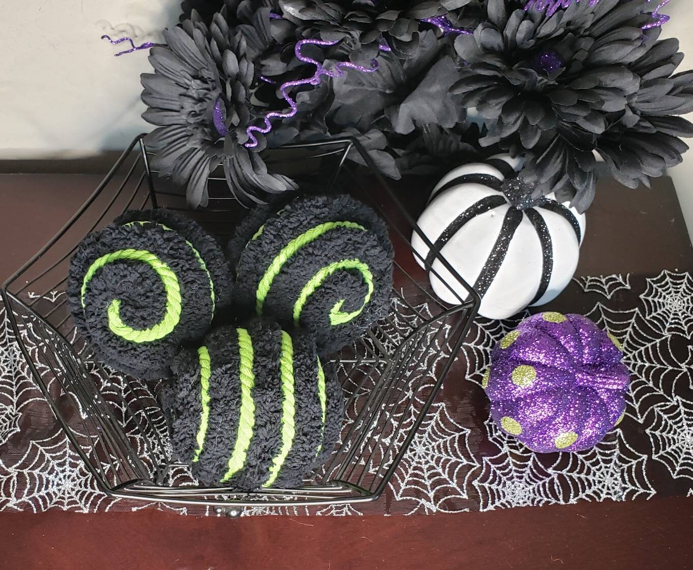 Halloween wreath attachments or basket filler