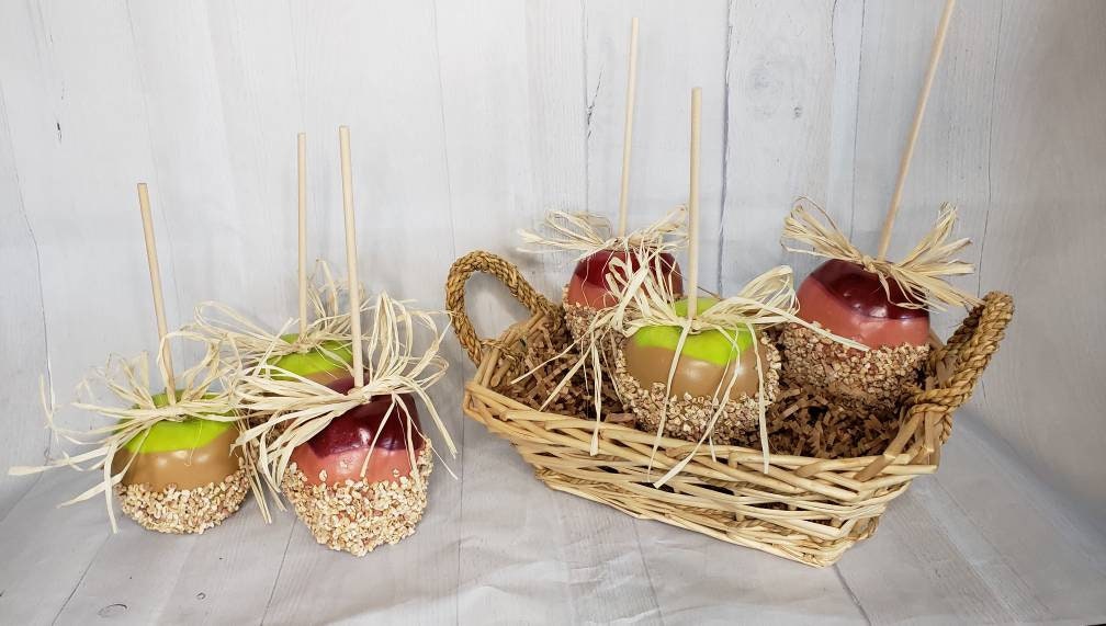 Fall, fake bake, caramel apples, will wow you party guests!