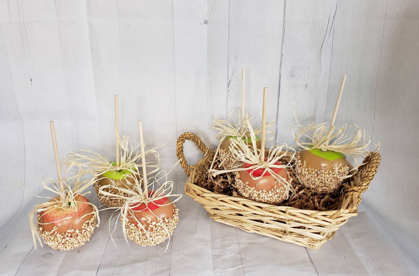 Fall, fake bake, caramel apples, will wow you party guests!