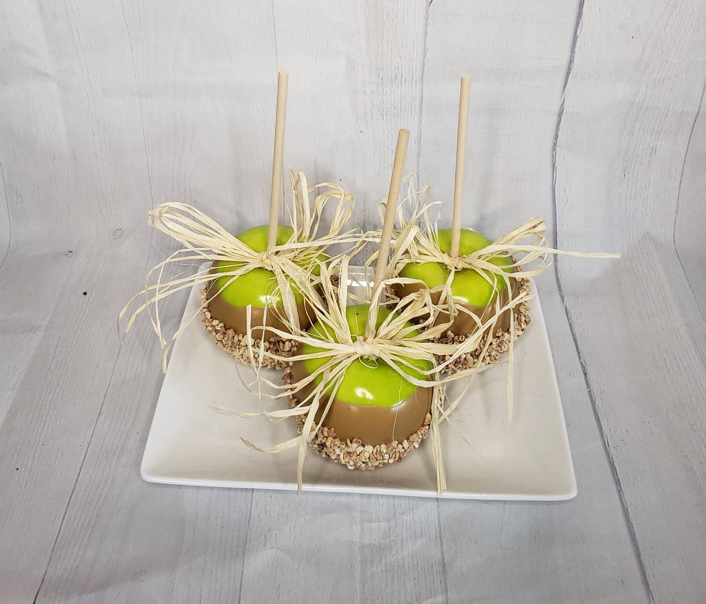 Fall, fake bake, caramel apples, will wow you party guests!