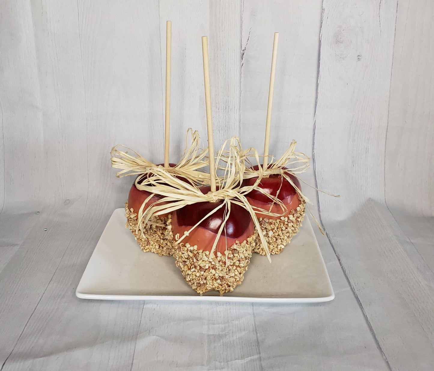 Fall, fake bake, caramel apples, will wow you party guests!