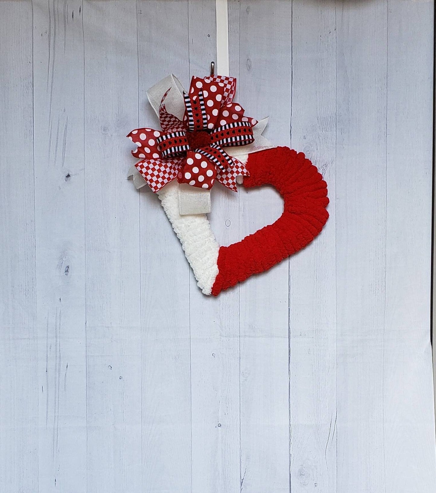 Valentine's heart, Love, wreath for your door or wall decor