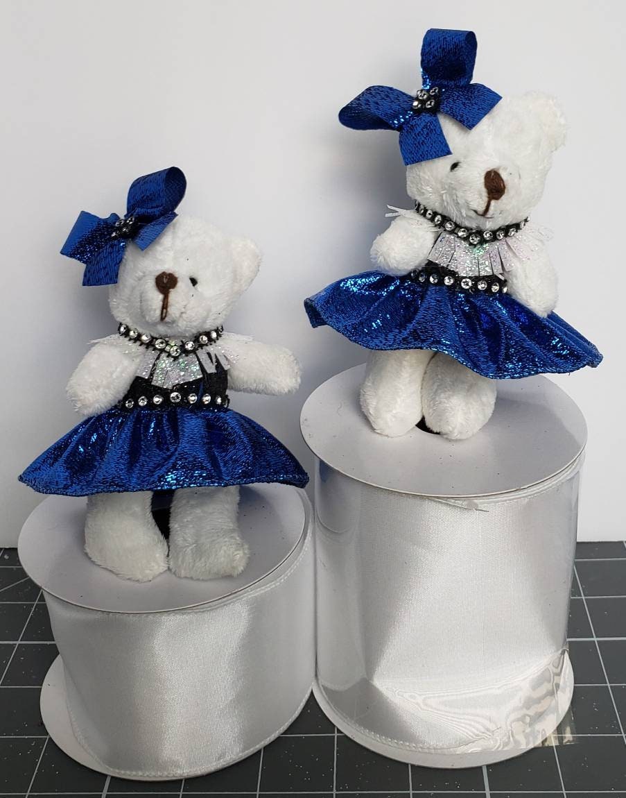 Dressed bears for homecoming mums and Senior gifts