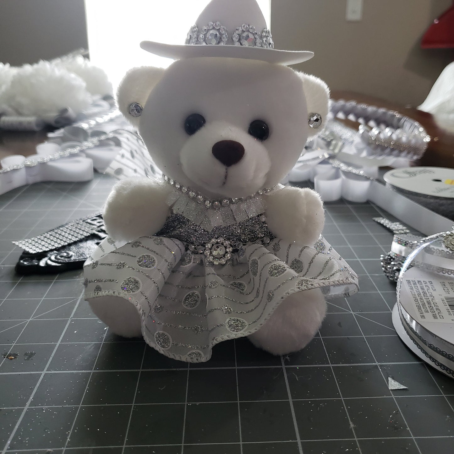 Dressed bears for homecoming mums and Senior gifts